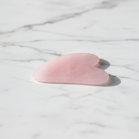 Resin Gua Sha Massage Board – Full Face Sculpting & Lymphatic Tool