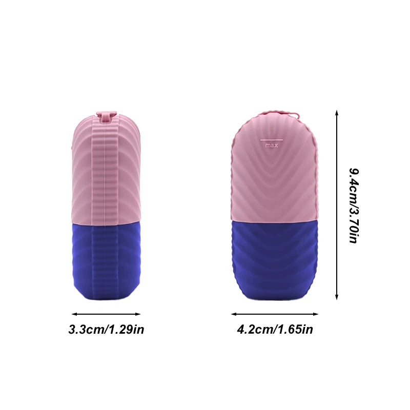 1Pc Facial Beauty Applicator, Skin Care Tools, Ice Shaving Massage, Facial Beauty Silicone Ice Mold.