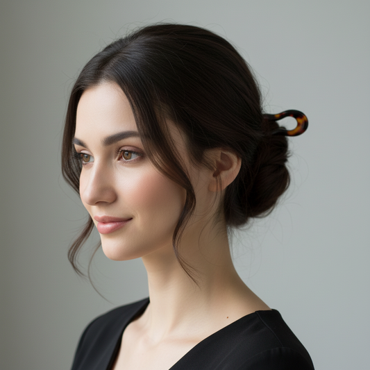 French-style U-sheped hairpins