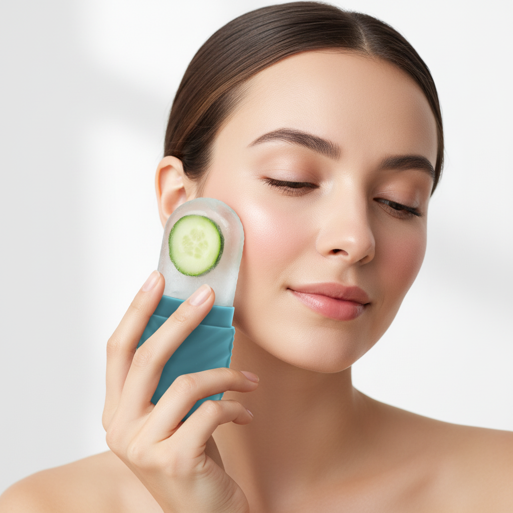 Facial Beauty Silicone Ice Applicator – Cooling Skin Soother