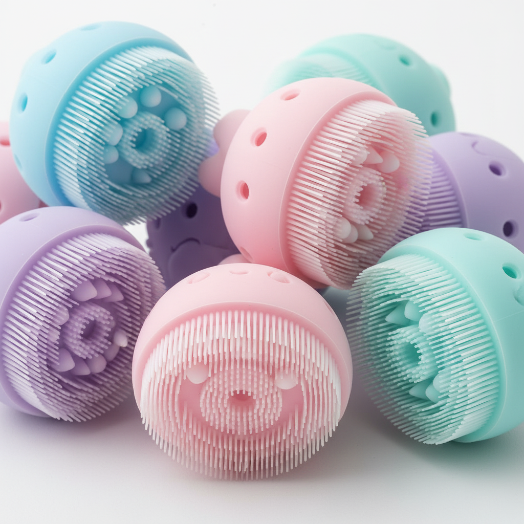 Octopus Facial Cleansing Brush – Deep Pore Silicone Scrubber