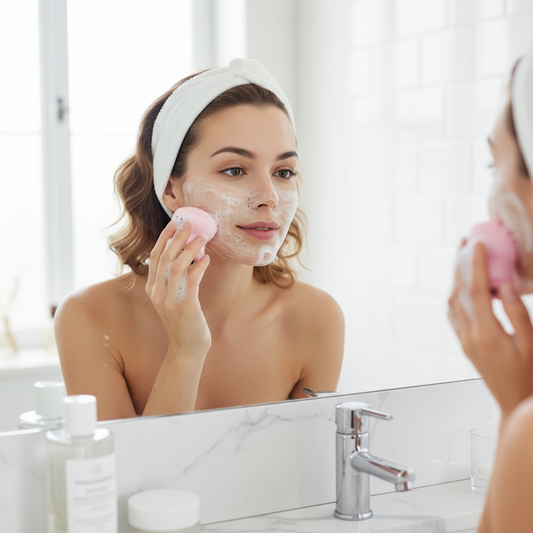 Octopus Facial Cleansing Brush – Deep Pore Silicone Scrubber